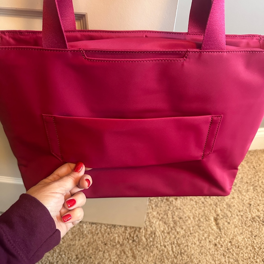 Tumi Women's Fuchsia Tote Bag - Picture 3 of 7